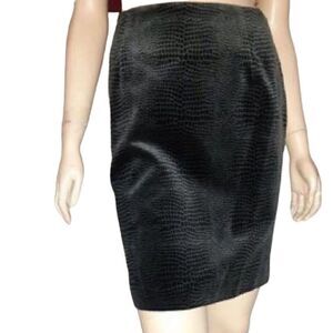 BAD Body Action Design by Jeffrey Harper Black Mini Skirt, Size 8